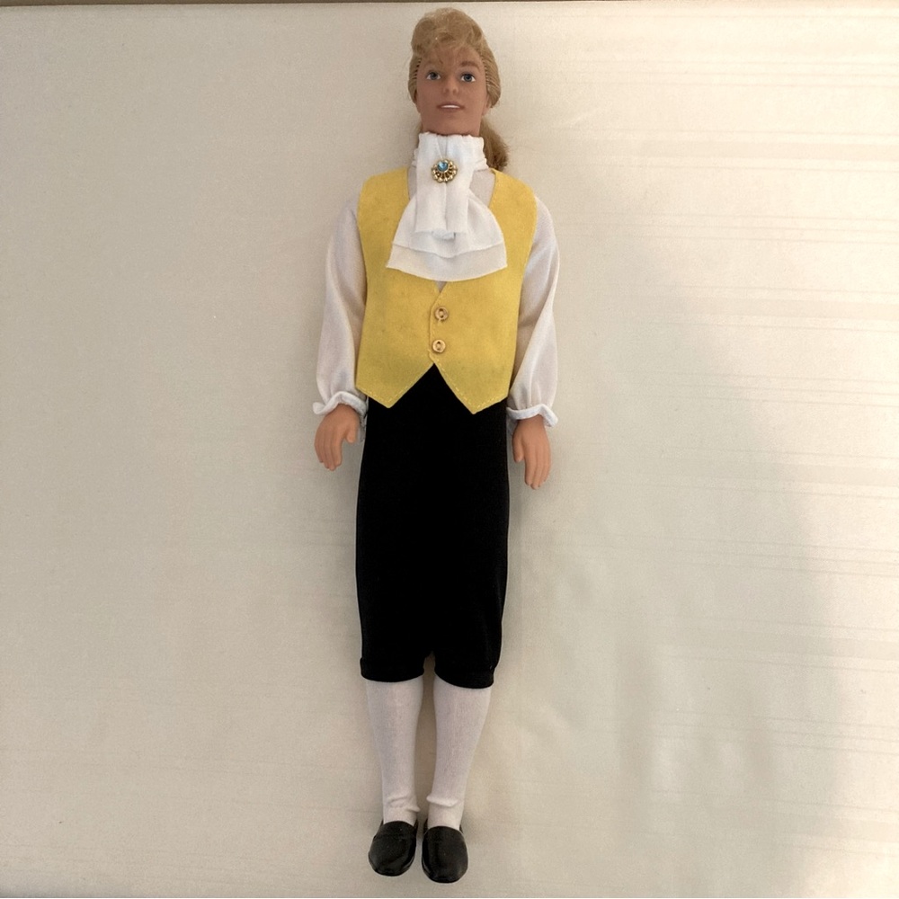 Vintage Disney Classic The Beast Prince 12” Doll Includes Beast Costume